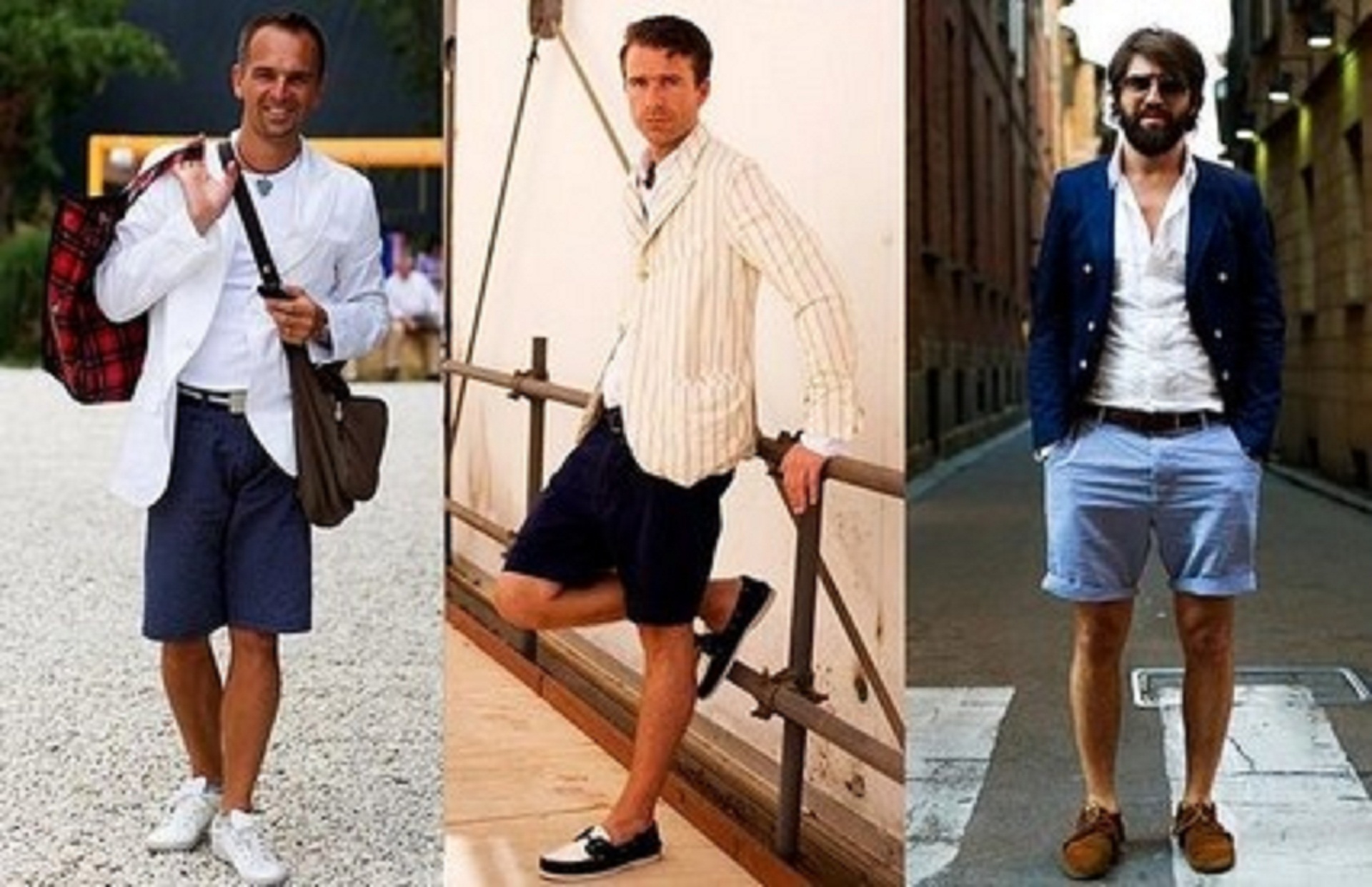 Летняя одежда для мужчин в морском стиле