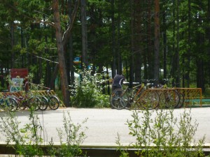 фото прокат велосипедов на Алханае, bike rental