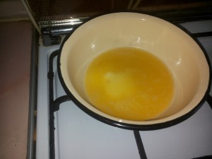 маргарин разогретый для блинов, rastopit margarin