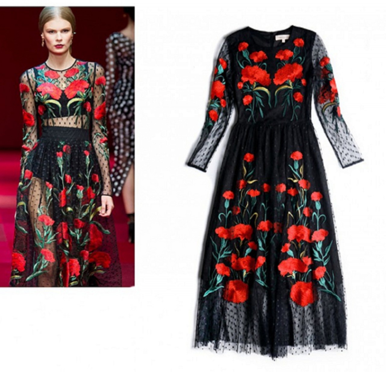 Платье из весенне-летней коллекции Dolce&Gabbana