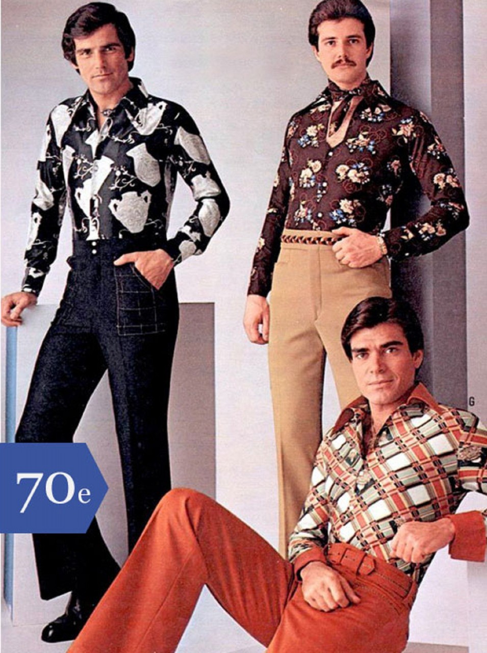 Мужская одежда 70-х