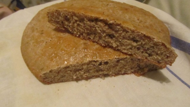 Полезный рецепт овсяного хлеба, Домашний хлеб с льняными семечками, Пошаговый фото рецепт приготовления домашнего овсяного хлеба.